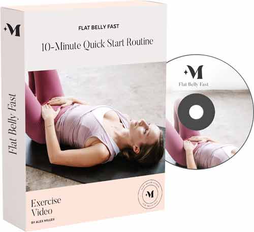 Flat belly fast exercise video