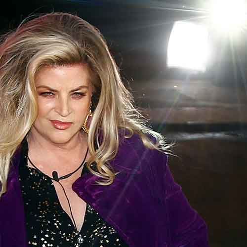 Current photo of kirstie alley