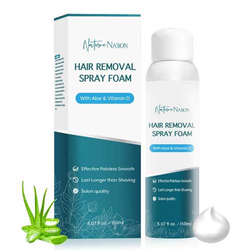 Nature Nation hair removal spray