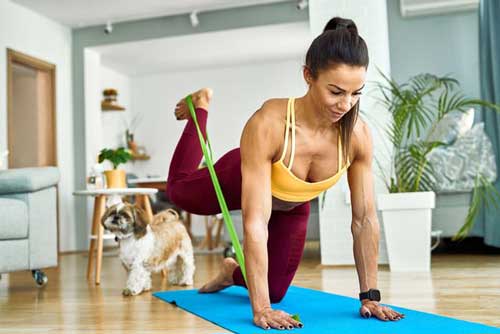 Resistance band exercises