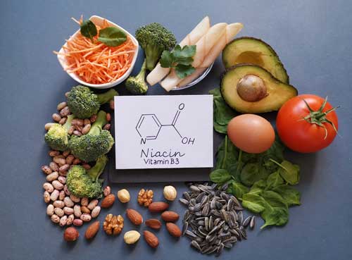 Foods rich in vitamin B3 niacin