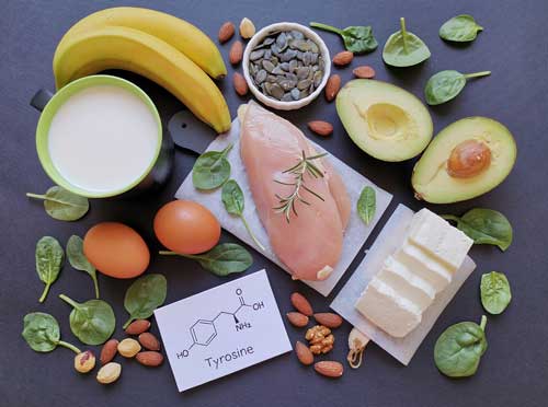 foods rich in Tyrosine