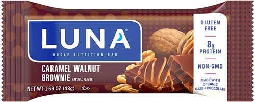LUNA BAR gluten Free Snack Bars