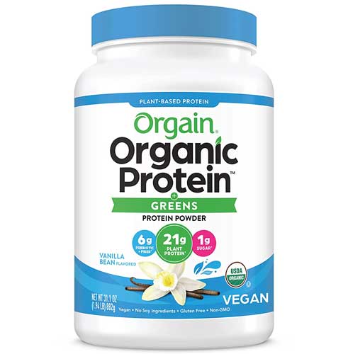 Organic Protein and Greens_Plant Based Protein Powder