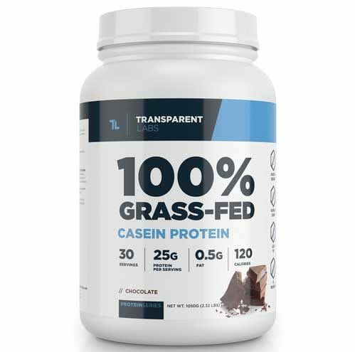 Transparent Labs Casein protein powder
