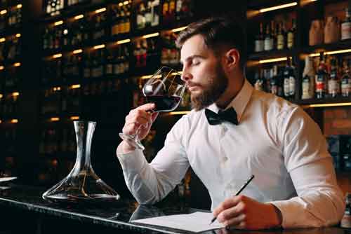 guy taking alcohol