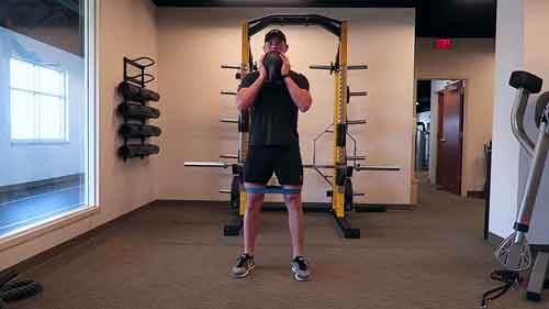 Banded Goblet Squat