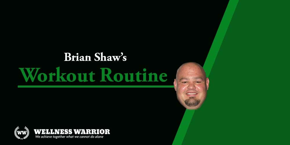 Brian Shaw's diet