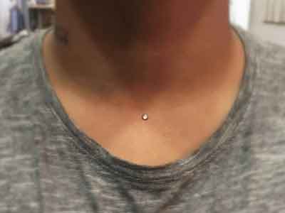 get dermal piercing