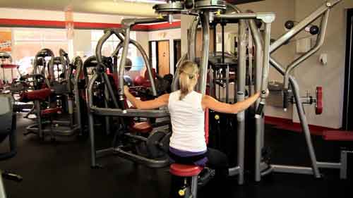Rear Delt Seated Machine Flye