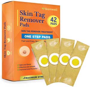 Samsali Advanced skin tag remover pads