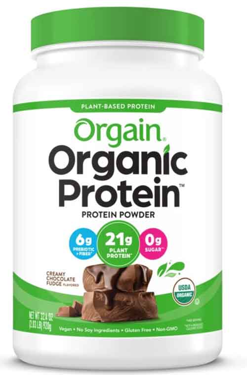 Orgain Organic Plant-Based Protein Powder