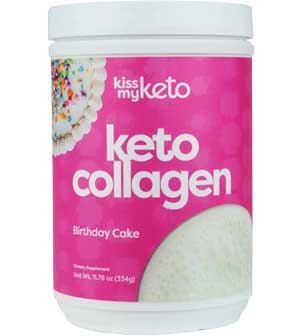 Kiss My Keto Grass Fed Keto-Collagen Peptides Protein Powder