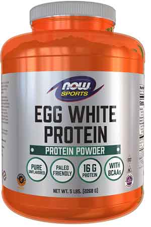 NOW Sports Nutrition Egg White Protein