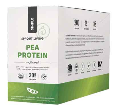 Sprout Living Organic Pea Protein Powder