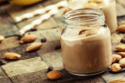 Almond Cocoa Milkshake
