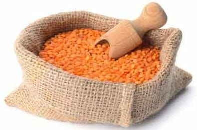 Red lentils