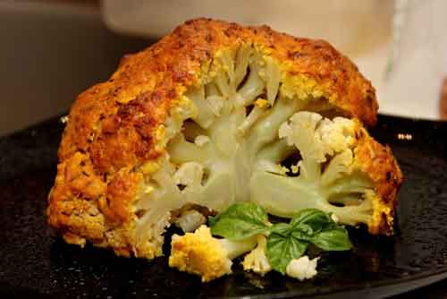 Roasted cauliflower