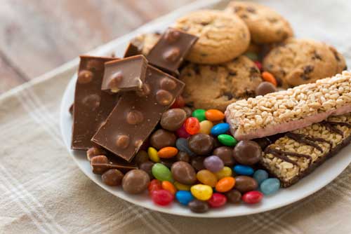 Sugary foods