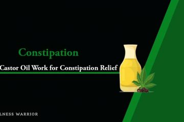 castor oil for constipation