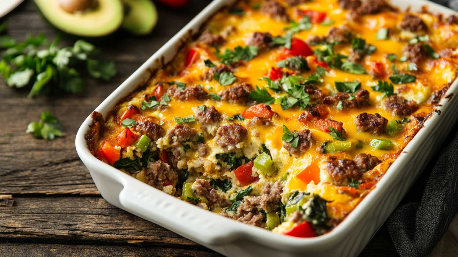 Keto Sausage and Egg Breakfast Casserole: Start to Your Day!