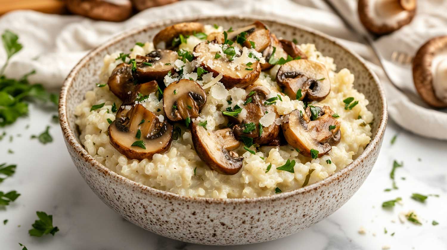 Keto Mushroom Risotto A LowCarb, FlavorPacked Alternative