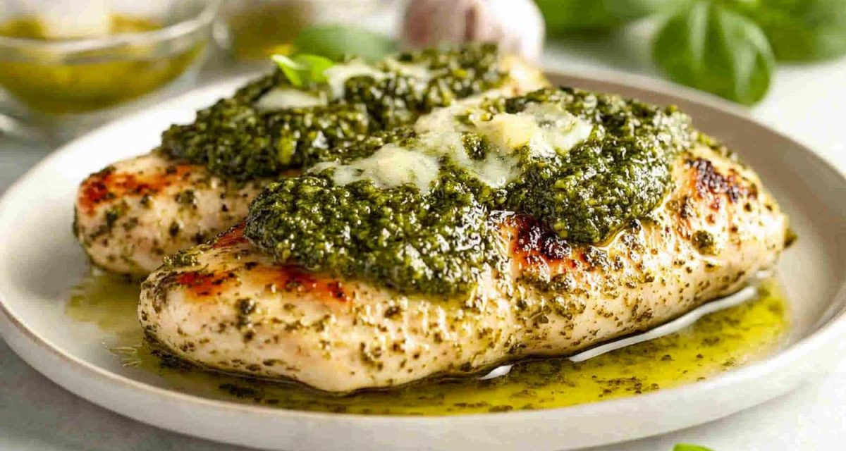 Keto Pesto Chicken Recipe A Delicious and LowCarb Dish