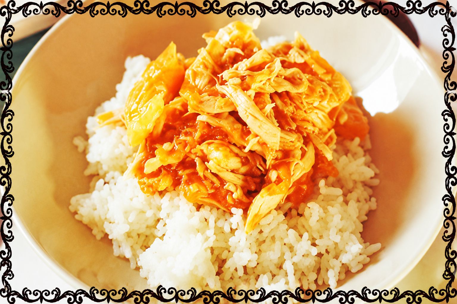 Sweet Hawaiian chicken with pineapple and mandarin oranges