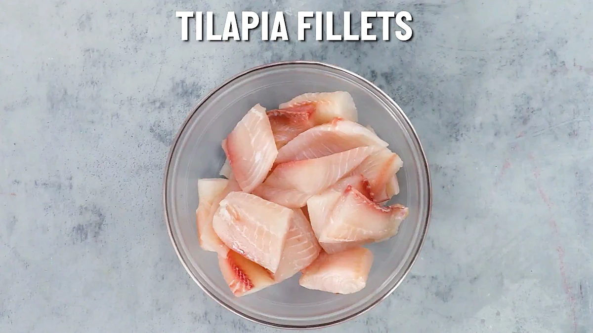 Crispy Fish With Scallions and Peppers ingredients